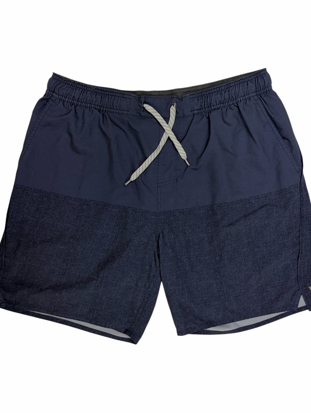 Vuori Shorts Men Large Blue 7 Trail Runner Lined Athletic Hybrid Performance Gym